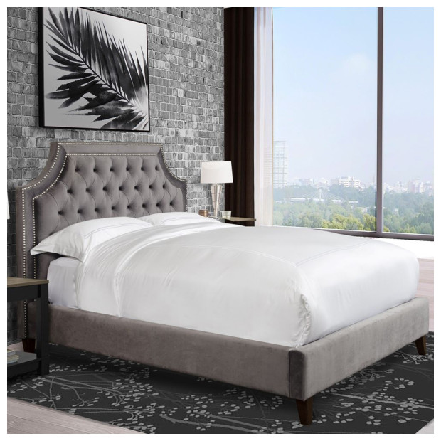 Fitzgerald Furniture JASMINE QN BED - FLAN